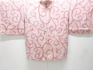 未使用品　本総絞り　唐草模様絵羽織